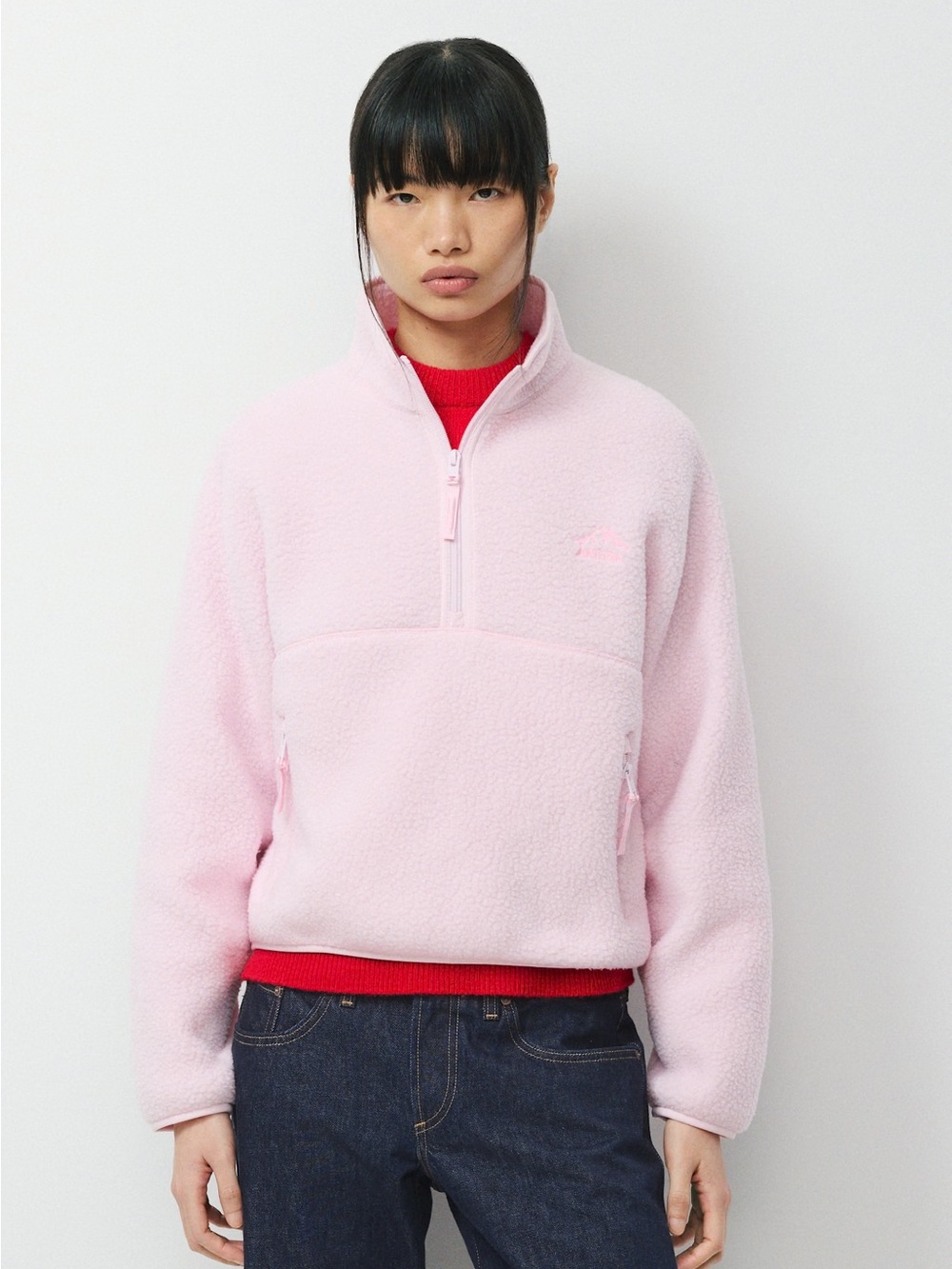 TNA Polartec® Thermal Pro™ 3/4 Zip Hi-Hip Sweater